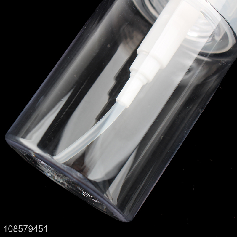 Wholesale 150ml plastic nail polish remover bottle with pump