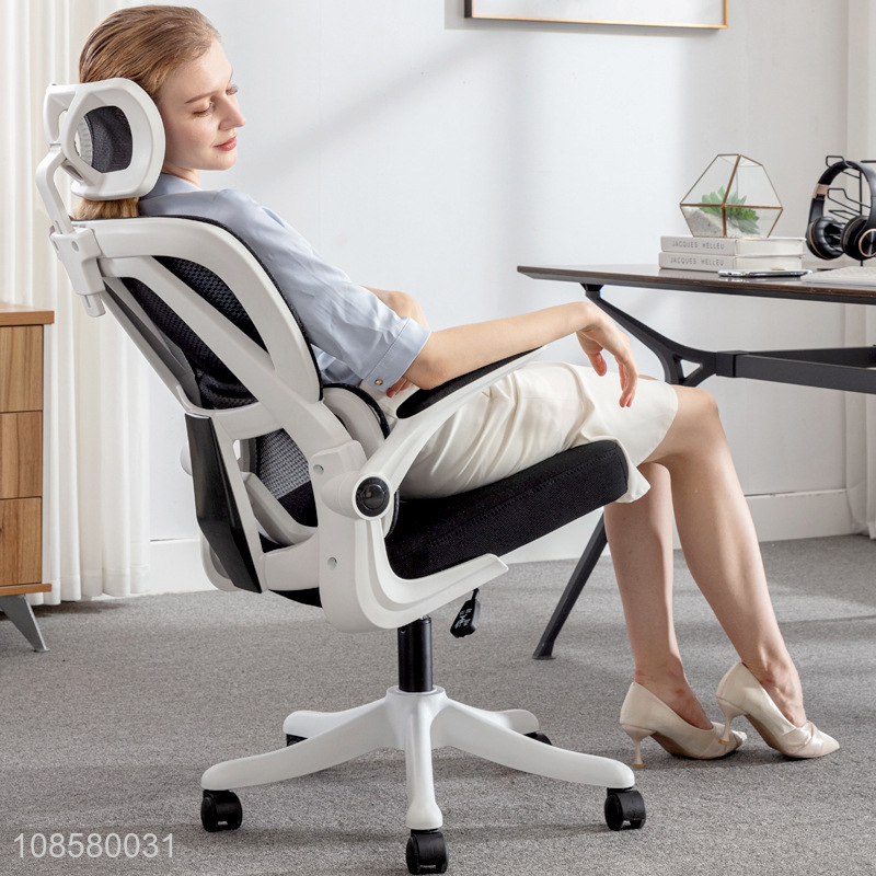 High quality ergonomic executive swivel mesh chair with wheels