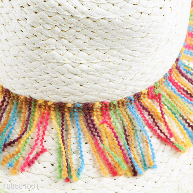 New arrival women fashion summer sun hat straw hat wholesale