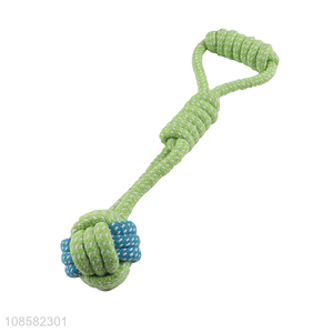 New arrival dog rope toy pet chew toy for dental cleaning