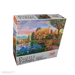 Wholesale 300 pieces jigsaw puzzle toy for adults and kids