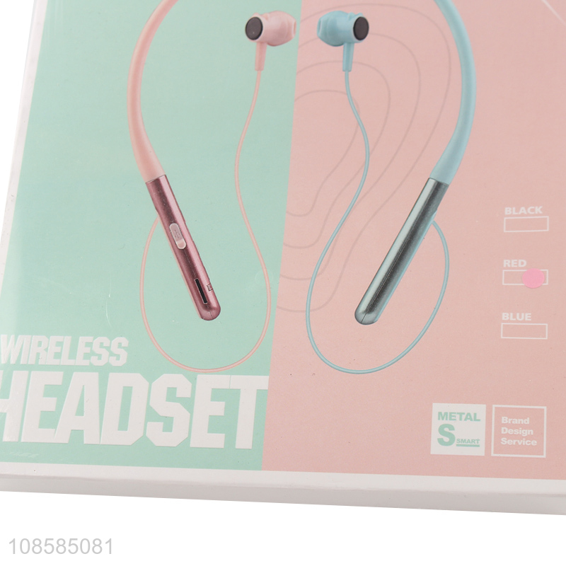 China factory portable neck band wireless headset for sale