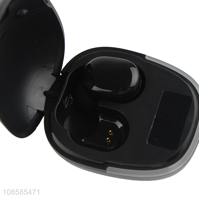 Factory price bluetooth wireless headset earphones with charge box