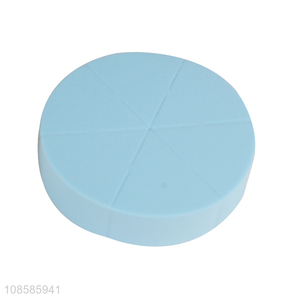 New arrival blue soft cosmetic puff sponge for daily use