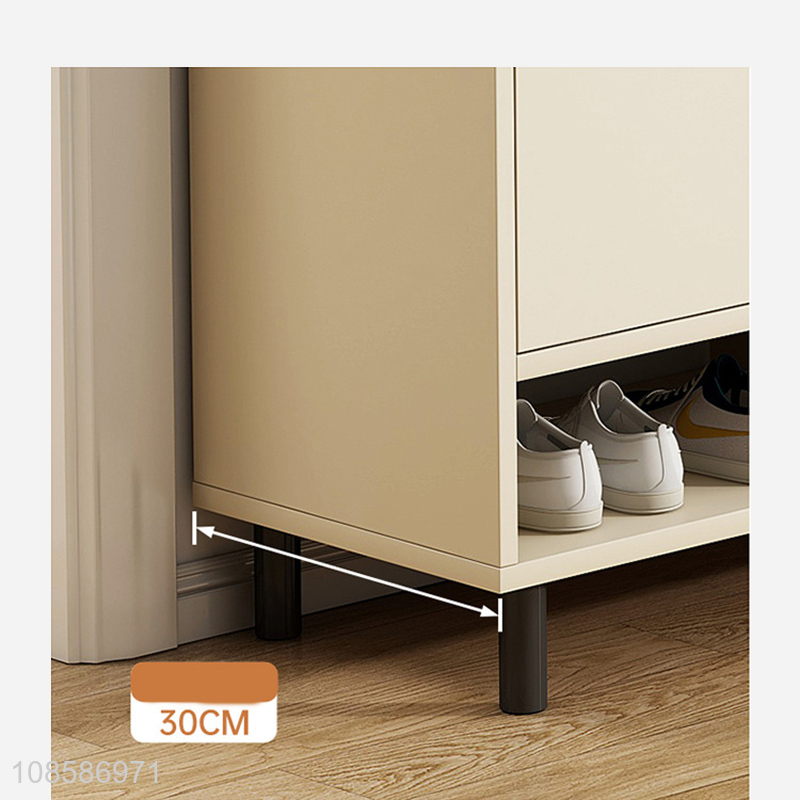 High quality modern artificial board shoe cabinet entrance cabinet