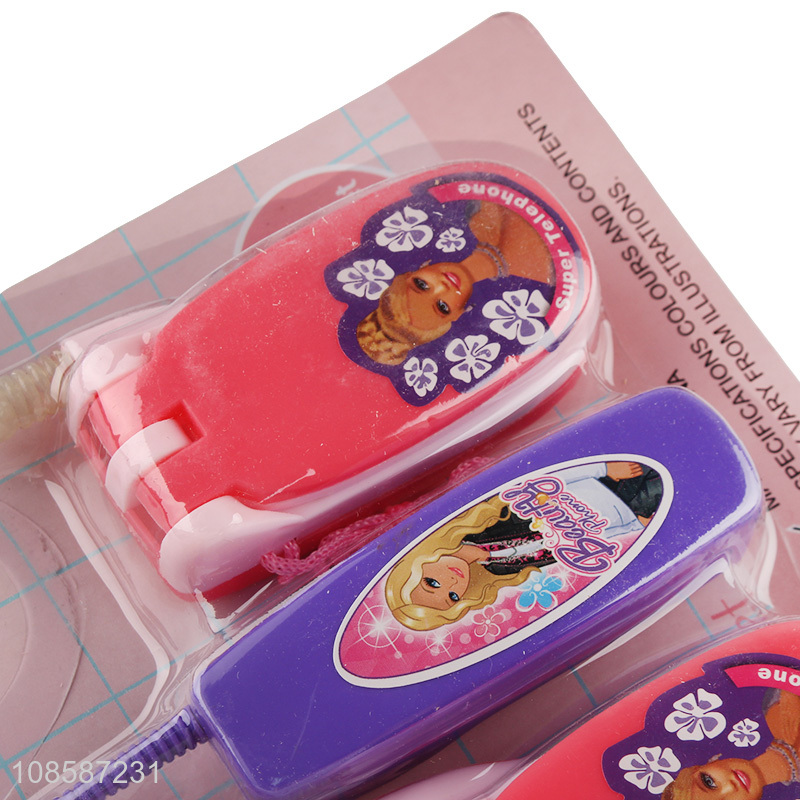 Wholesale early learning baby cell phone music mobile phone toys