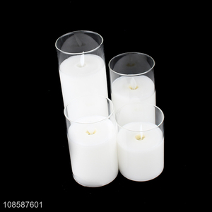 New product flickering flameless led electronic candle for decor