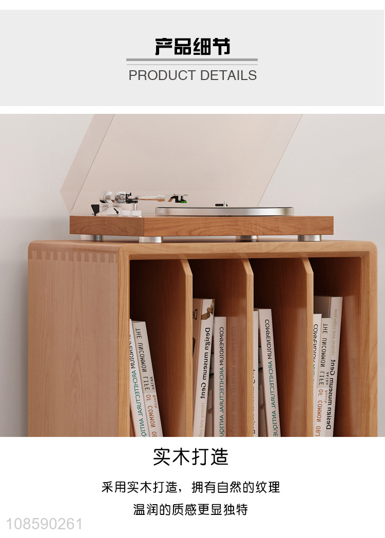 Best selling small living room record cabinet bookcase wholesale