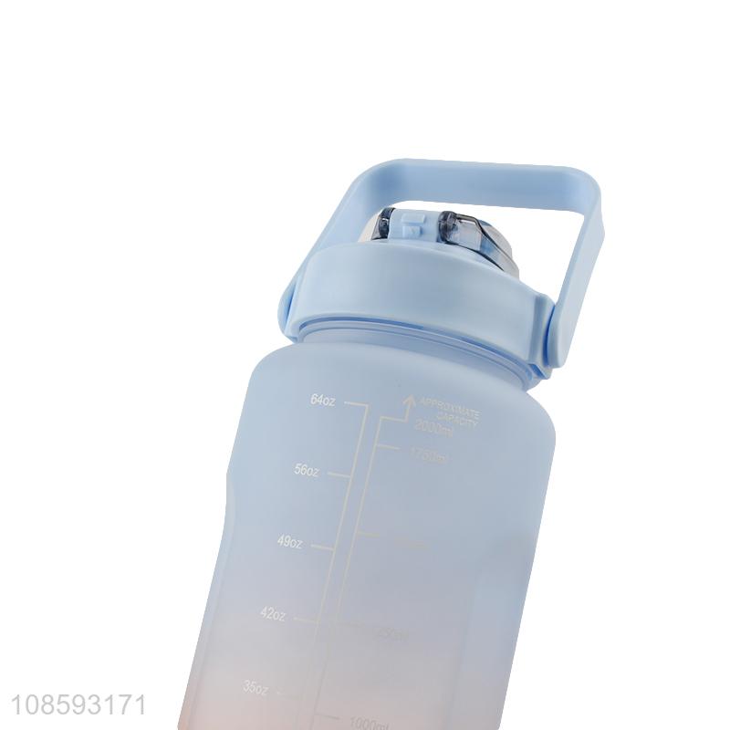 Hot selling portable drinking bottle water cup with handle