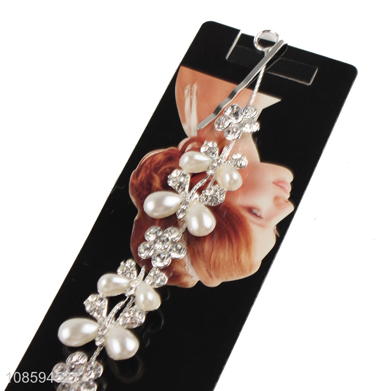 Factory wholesale alloy bridal headdress decorative hairband