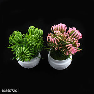 Top products multicolor natural fake plants artificial bonsai