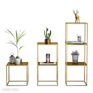 Wholesale indoor outdoor marble plant stand set for corner