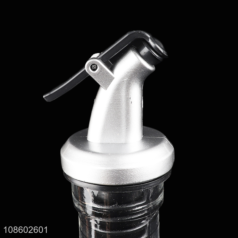 Low price leakproof glass oil bottle cooking wine bottle