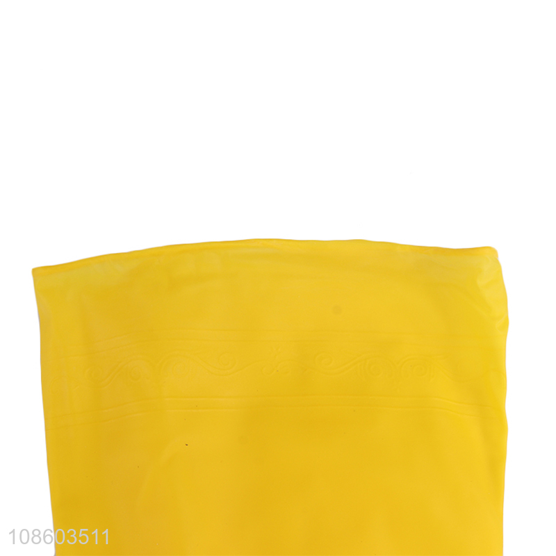 Hot products yellow kitchen bathroom cleaning gloves for sale