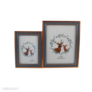 China wholesale decorative photo frame picture frame for desktop