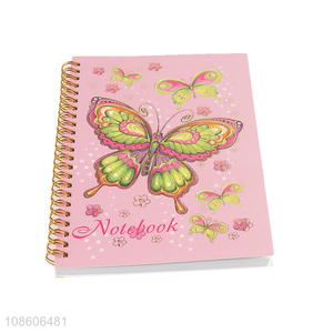 Low price hardcover school office coil notebook for stationery