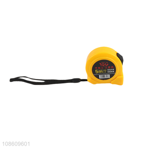 Wholesale tape measure self-lock ABS shell steel measuring tape