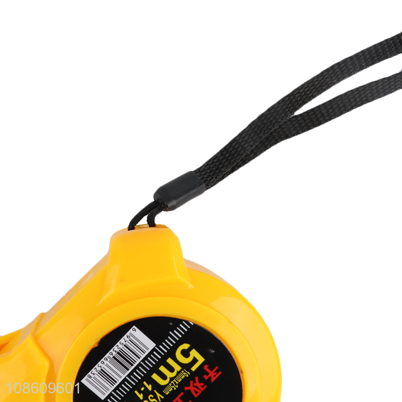 Wholesale tape measure self-lock ABS shell steel measuring tape