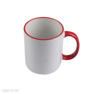 Low price ceramic coffee mugs stoneware tea mugs with handle