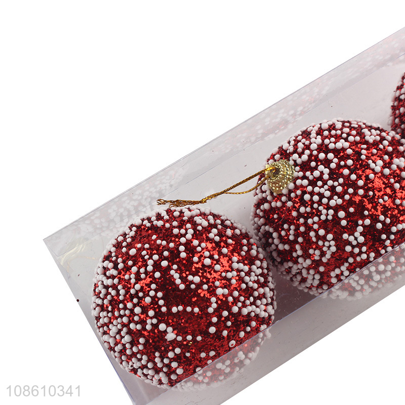 Top selling christmas decoration hanging christmas ball wholesale