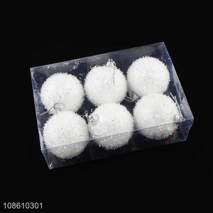 China products white christmas decoration hanging ball for sale