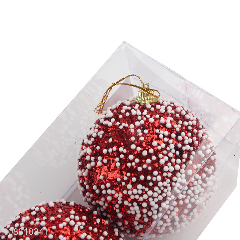 Top selling christmas decoration hanging christmas ball wholesale