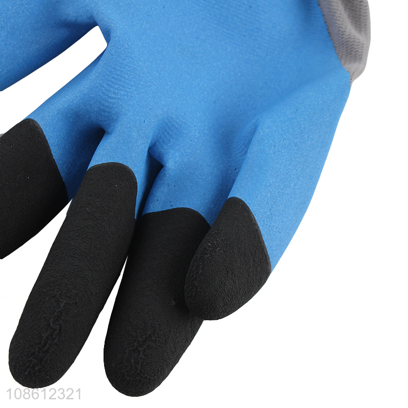 China supplier industrial protective coated safety working gloves