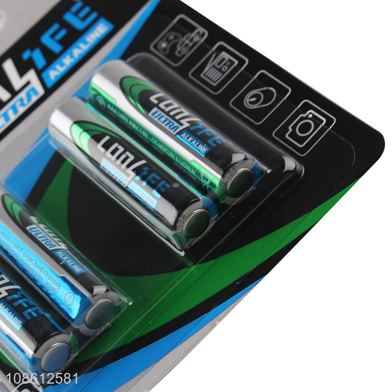 Factory supply 1.5V AAA carbon-zinc long lasting dry batteries