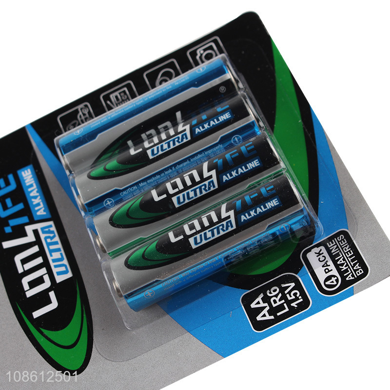 High quality 1.5V AA alkaline zinc-manganese batteries dry batteries