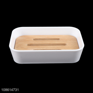 Low price plastic bathroom accessories soap box for sale