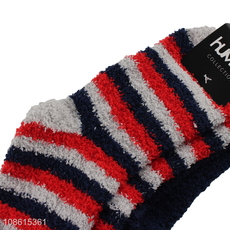 New arrival men fleece half socks thickened socks for winter