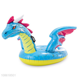 Low price inflatable dragon ride water toy for children for sale