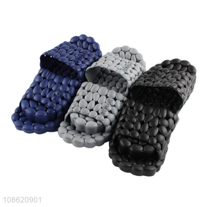 Good selling multicolor massage men slippers non-slip slippers