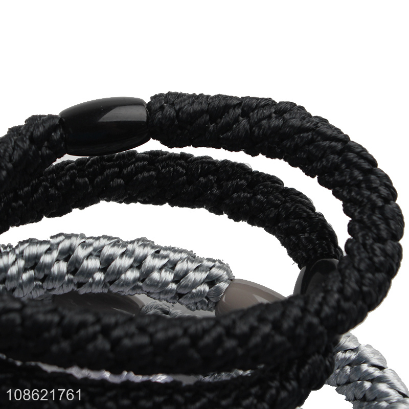 Yiwu market braided hair ties ponytail holder for long hair