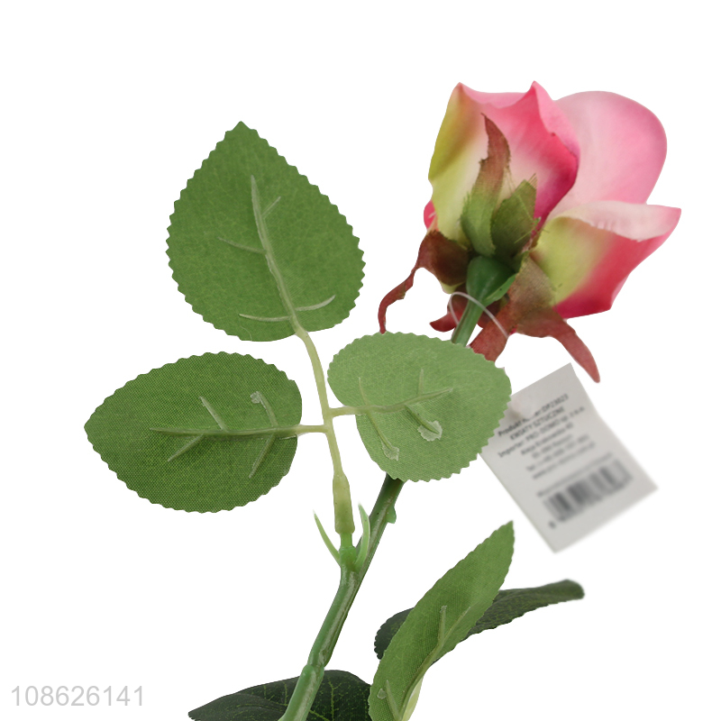 New product home decoration artificial flower lifelike rose