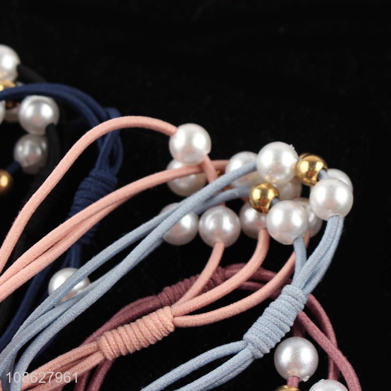 New product trendy pearl hair bands fashion hair accessories