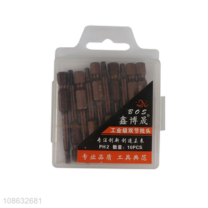 Good Quality 10PCS 3mm S2 Steel Screwdriver Bit Set