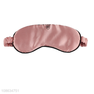 Hot selling imitated silk sleeping eye mask travel sleep mask