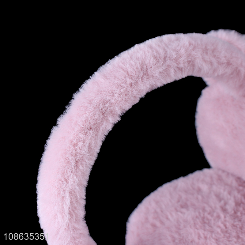 Hot items rabbit warm plush earmuffs for women