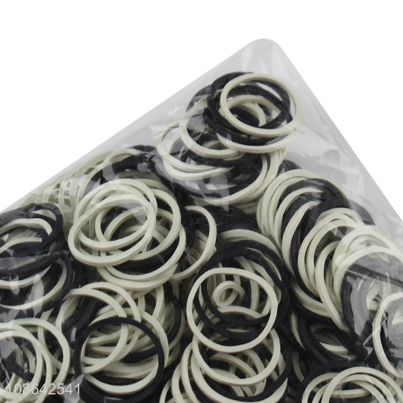 Hot selling 300pcs elastic rubber bands mini hair ring wholesale