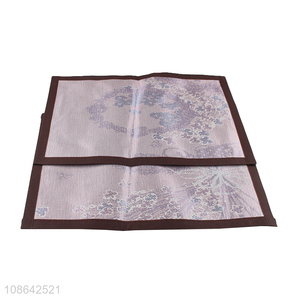 Factory price 2pcs non-slip place mat dinner mat for sale