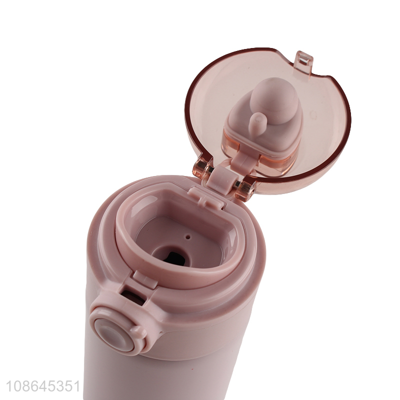 Good selling stainless steel pink vacuum flasks water cup