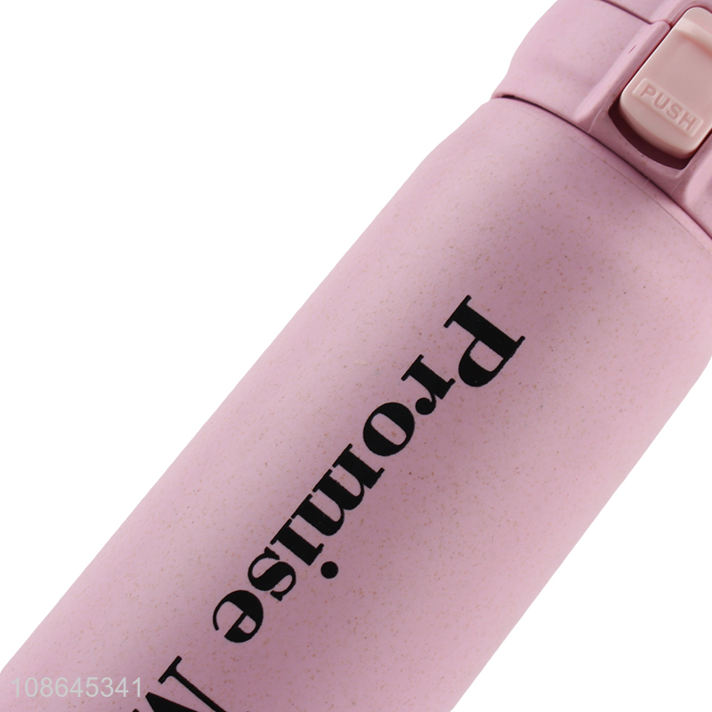 Online wholesale pink stainless steel vacuum flasks water bottle