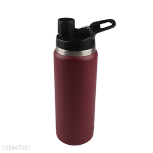 Hot selling stainless steel double walled hot and cold water bottle