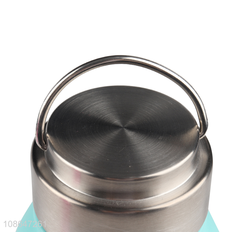 Yiwu market multicolor stainless steel vacuum thermal cup drinking cup