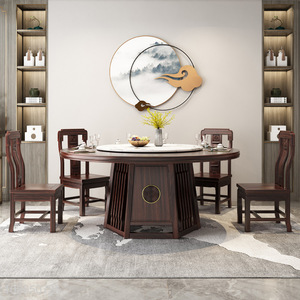 High quality luxury round home restaurant dining table for furniture