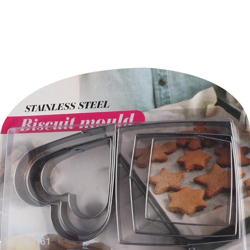 Latest products stainless steel baking tool cookies mould biscuits mould