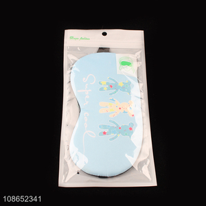 Factory direct sale cartoon printed travel sleeping eye mask