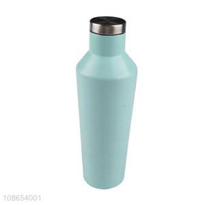 Good quality leakproof double wall stainless steel thermal sports bottle