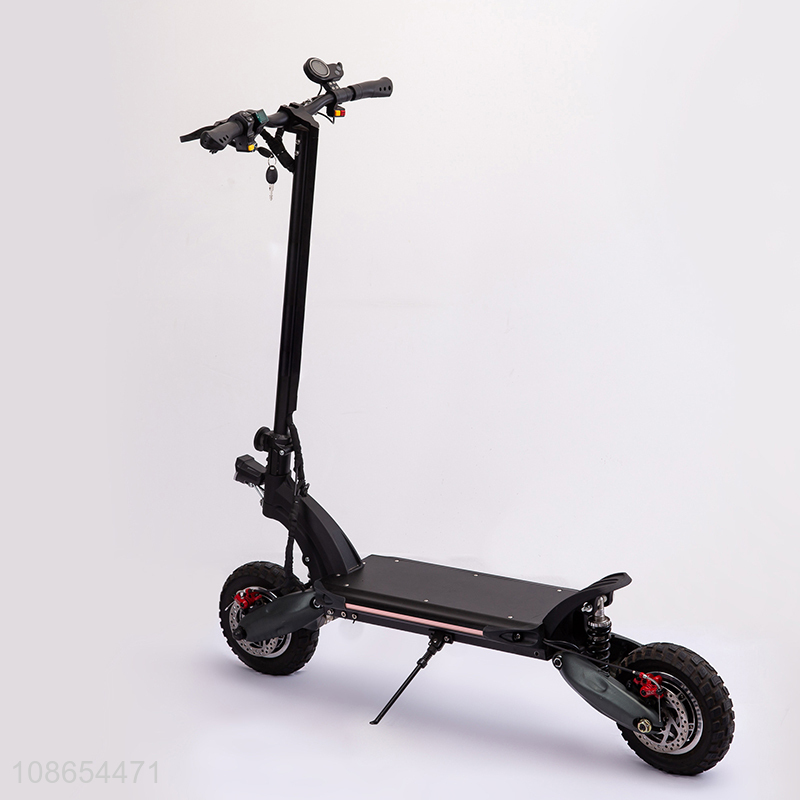 Hot sale 2 wheel double-drive off-road aluminum frame folding electric scooter